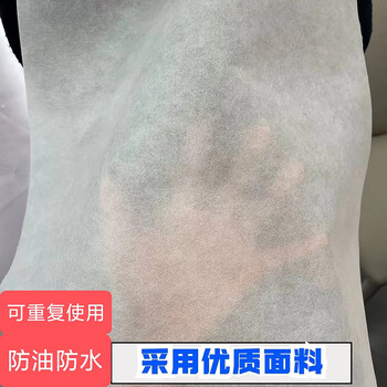 迪普尔一次性围裙无纺布30张火锅吃饭围兜成人围腰用餐围巾儿童围嘴围脖