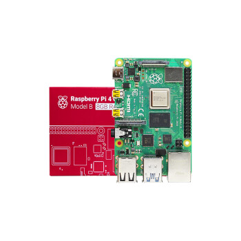 RASPBERRY PI 4B 树莓派4B 开发板人工智能python编程主板工业开发板 8G主板