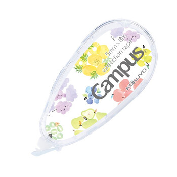 国誉(KOKUYO)学生Campus原纸色替芯式修正带修改带涂改带 5mm*8m 本体 水果WSG-TWT3508-6 国誉(KOKUYO)学生Campus原纸色替芯式修正带修改带涂改带 5mm*8m 本体 水果WSG-TWT3508-6