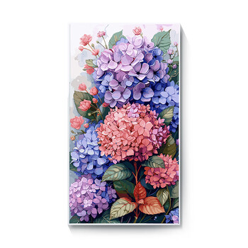 『花』油彩画 数字油画鸢尾花价格报价行情- 京东