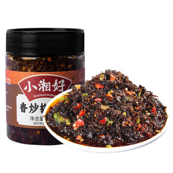 小湘好香辣梅干菜下饭菜瓶装农家自制外婆家拌饭酱菜即食湖南特产速食