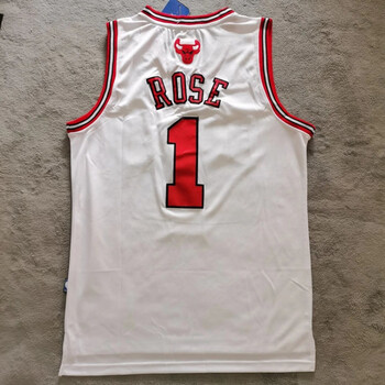 元族罗斯1号球衣复古公牛23号篮球服刺绣罗德曼红色91号休闲运动背心