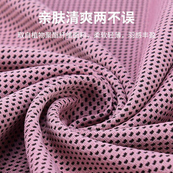 LAC冷感运动毛巾 健身凉爽降温消暑巾 吸汗速干冰凉毛巾 两条装 粉色 LAC冷感运动毛巾 健身凉爽降温消暑巾 吸汗速干冰凉毛巾 两条装 粉色