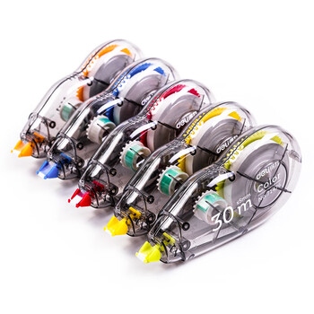 得力(deli)71476 150m大容量学生办公用改正带改错带涂改带修改带 顺滑不断带修正带(5个修正带/卡) 1卡装 得力(deli)71476 150m大容量学生办公用改正带改错带涂改带修改带 顺滑不断带修正带(5个修正带/卡) 1卡装