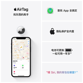 Apple/苹果 AirTag (4件装) 第一代