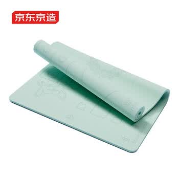 京东京造 瑜伽垫 双面亲子垫室内互动家用健身垫超大超宽加厚 绿200*140cm