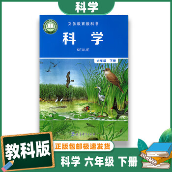 正版2022新版  科学六年级 下册 6年级下册科学书 课本 教材 学生用书