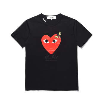 PLAY COMME des GARCONS川久保玲衛衣 黑 M-