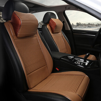 达令河真皮汽车坐垫四季垫新迈腾5系a6l途昂冠道xt5普拉多q5x5座垫z05