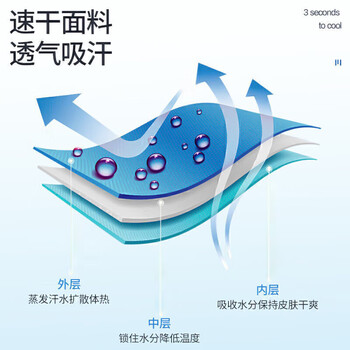 李宁（LI-NING）运动毛巾速干吸汗冷感毛巾游泳健身打球擦汗旅行便携浴巾瑜伽毛巾