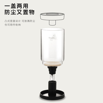Mongdio虹吸壶家用玻璃虹吸式咖啡壶榉木手柄手动咖啡机5人份礼盒装 Mongdio虹吸壶家用玻璃虹吸式咖啡壶榉木手柄手动咖啡机5人份礼盒装