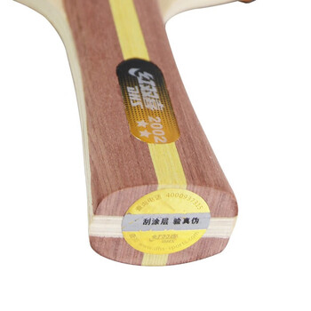 红双喜(DHS)二星级乒乓球拍横拍训练成品拍升级版双面反胶H2002