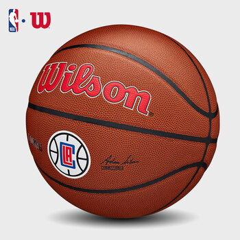 威尔胜(Wilson)NBA快船队队徽系列PU成人室内外通用7号篮球WTB3100IBLACCN 威尔胜(Wilson)NBA快船队队徽系列PU成人室内外通用7号篮球WTB3100IBLACCN
