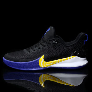njtd篮球鞋男曼巴精神莆田鞋耐磨实战球鞋学生运动鞋曼巴2代 灭世纯原