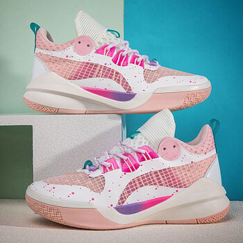 李寜弓开学音速10td樱花粉篮球鞋全城9青年版 音速10樱花粉 39