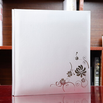 NCL仲林DIY覆膜粘贴式相册 20页/婚礼相册/影集家庭大本照片书 锦上添花 银色 WYB-73583/20-SV NCL仲林DIY覆膜粘贴式相册 20页/婚礼相册/影集家庭大本照片书 锦上添花 银色 WYB-73583/20-SV