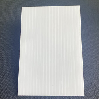 阳光板pc透明耐力板实心采光板隔热遮阳雨棚车棚中空婚庆蜂窝板 乳