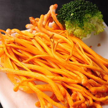 【森林街】云南新鲜食用菌 火锅菌菇配菜素食食材 新鲜虫草花500g