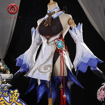 双勉家原神cos服甘雨cos游戏套装c服中国风cosplay服装女cos服甘雨套装s 图片价格品牌报价 京东