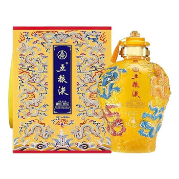 五粮液九龙坛52度浓香型礼盒装黄坛5l坛