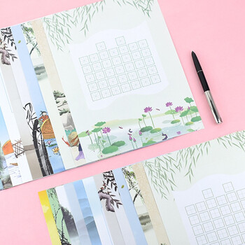 誉禾一年级教材配套古诗硬笔书法纸铅笔练习纸田字米字格套装 48张/包 5179 誉禾一年级教材配套古诗硬笔书法纸铅笔练习纸田字米字格套装 48张/包 5179