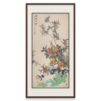 写意花鸟画紫藤品牌及商品- 京东