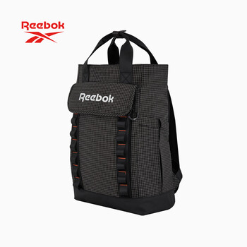 锐步防泼水干湿分区轻量化耐磨户外旅行双肩包多功能隔层 黑色