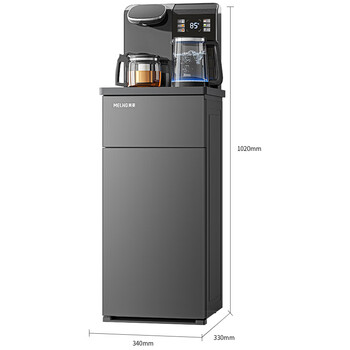 美菱(MeiLing)智能语音茶吧机家用多功能遥控大屏立式下置式制冷制热一键选温自主上水饮水机冷热款MY-C575-B 美菱(MeiLing)智能语音茶吧机家用多功能遥控大屏立式下置式制冷制热一键选温自主上水饮水机冷热款MY-C575-B