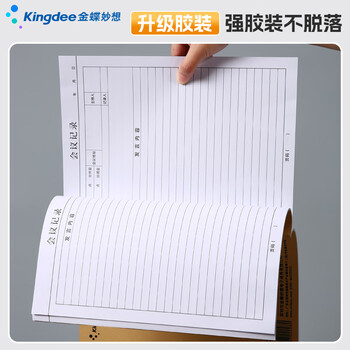 金蝶（kingdee）每日记账本手帐明细账家庭理财笔记本 生活日常开支销收支现金个人帐工作营业额