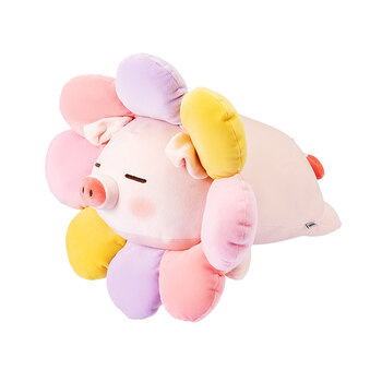 miniso名创优品小猪b-bo系列-太阳花萌玩偶公仔 太阳花趴姿公仔 其他