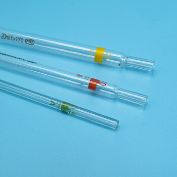 冰禹 AB40231 玻璃刻度吸管 滴管 长吸管具环标吸管 刻度吸量管 移液管 0.1ML（非A级）