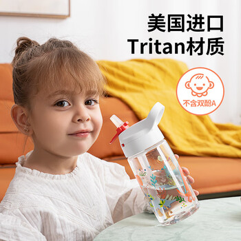 JEKO&JEKO儿童水杯夏季吸管杯小学生宝宝塑料杯水杯子男女水壶 450mL独角兽 JEKO&JEKO儿童水杯夏季吸管杯小学生宝宝塑料杯水杯子男女水壶 450mL独角兽