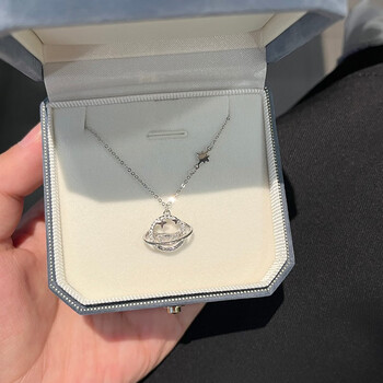 knight星河宇宙项链女学生项链韩版简约锁骨链轻奢闺蜜首饰女生日礼物