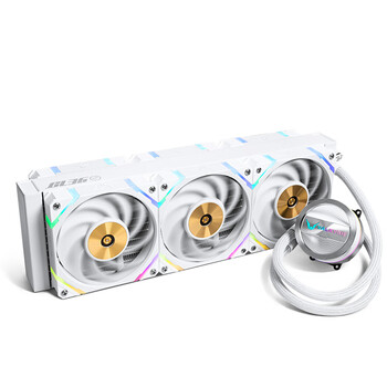 瓦尔基里(VALKYRIE）GL36W AMG VK 一体式CPU水冷散热器 支持LGA1700 38MM水排 6把X12-3000正反叶 铝质冷头