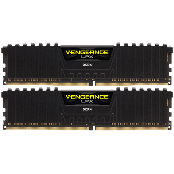 美商海盗船 (USCORSAIR) 32GB(16G×2)套装 DDR4 4000 台式机内存条 复仇者LPX系列 游戏条