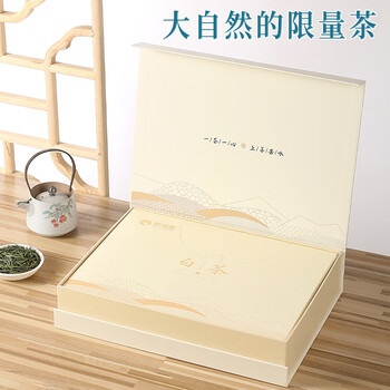 新旭堂白茶安吉茶叶绿茶礼盒装特级2025新茶春茶节日送人礼品送长辈200g 新旭堂白茶安吉茶叶绿茶礼盒装特级2025新茶春茶节日送人礼品送长辈200g