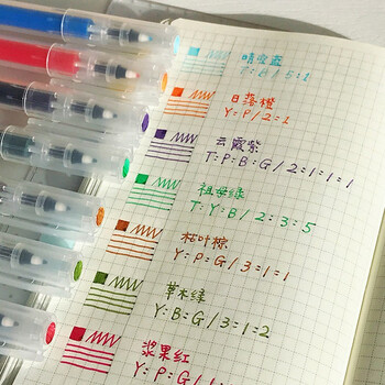 吴竹（KURETAKE）日本进口文房具2021特等奖ink-cafe我的墨水DIY空笔5支装ECF160-451