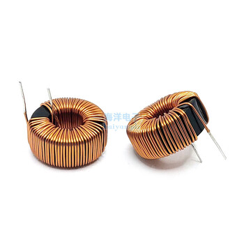 2线*330uh 600uh铁滤波电感器 储能磁环 大功率 12a 3.5mh0.8线立式
