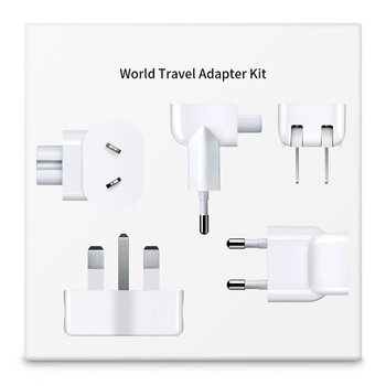 米瑞思（mryc）苹果笔记本电脑充电器转换插头MacbookAir/Pro电源脚国标转接头原装通用适配器ipad配件国行