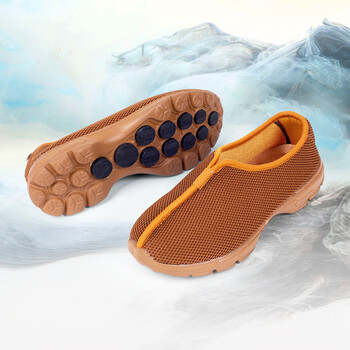 僧鞋僧服轻僧罗汉和尚居士鞋黄色灰色43姜黄色