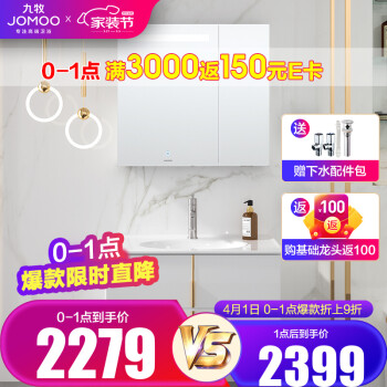 九牧JOMOO浴室柜|【热搜头条】九牧JOMOO浴室柜怎么样？上手一周真相感受