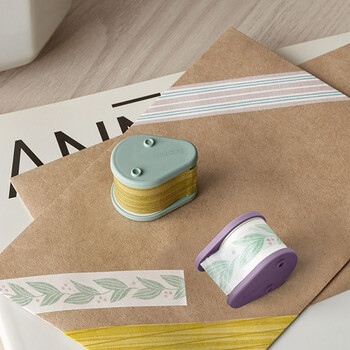 国誉(KOKUYO)进口Bobbin迷你和纸胶带分装切割器便携胶纸手账用工具白色23*30*22mm1个T-BM101W 国誉(KOKUYO)进口Bobbin迷你和纸胶带分装切割器便携胶纸手账用工具白色23*30*22mm1个T-BM101W