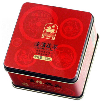 泾渭茯茶贡福儒品280g黑茶茶叶咸阳茯茶 陕西特产 金花茯茶免翘易泡盒装 泾渭茯茶贡福儒品280g黑茶茶叶咸阳茯茶 陕西特产 金花茯茶免翘易泡盒装