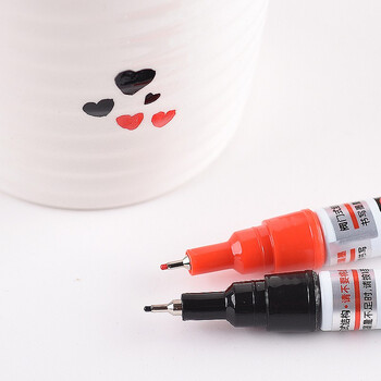 金万年0.7mm油漆笔【摇晃排气】黑色4支签字笔补漆笔记号笔马克笔高光笔签到笔涂鸦笔轮胎笔 G-0974-001