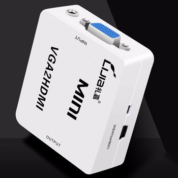 礼嘉 VGA转HDMI转换器 VGA模似信号转高清数字HDMI视频转接线带音频 转换头1080P HDV-M600 礼嘉 VGA转HDMI转换器 VGA模似信号转高清数字HDMI视频转接线带音频 转换头1080P HDV-M600