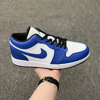 nike耐克aj1low白蓝小闪电低帮篮球鞋男女同款情侣休闲运动鞋主图色46