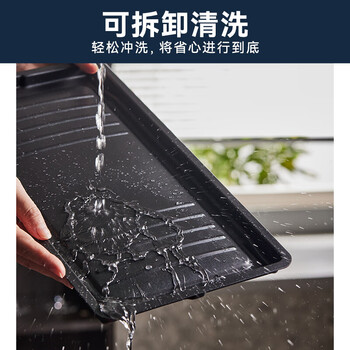小熊（Bear）电烤炉 烧烤炉 电烤盘 烤盘 烤串机烧烤架烤肉盘家用大功率不粘烤肉炉 DKL-E20G1