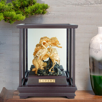 松鹤延年送长辈老人生日祝寿礼物父亲节生日长辈爷爷寿辰退休纪念品