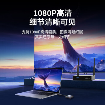 宝疆（BOEGAM）HDMI无线投屏器USB同屏器高清传输企业级办公手机电脑连接电视显示器投影仪50米传输器BGCM201