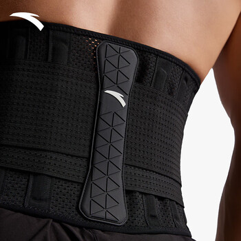 安踏（ANTA）护腰带运动健身防护腰间盘突出腰肌劳损久坐跑步篮球硬拉束腰XL码